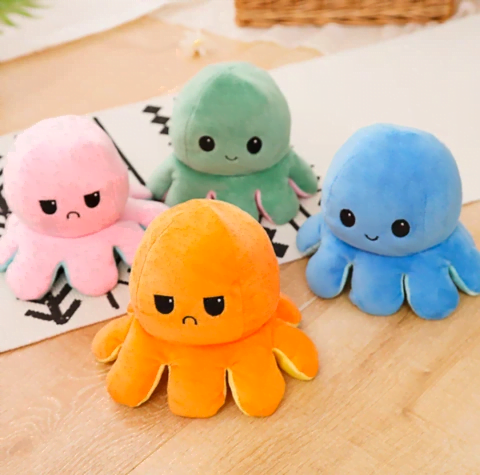 octopus plush is the ideal gift to help express emotions
